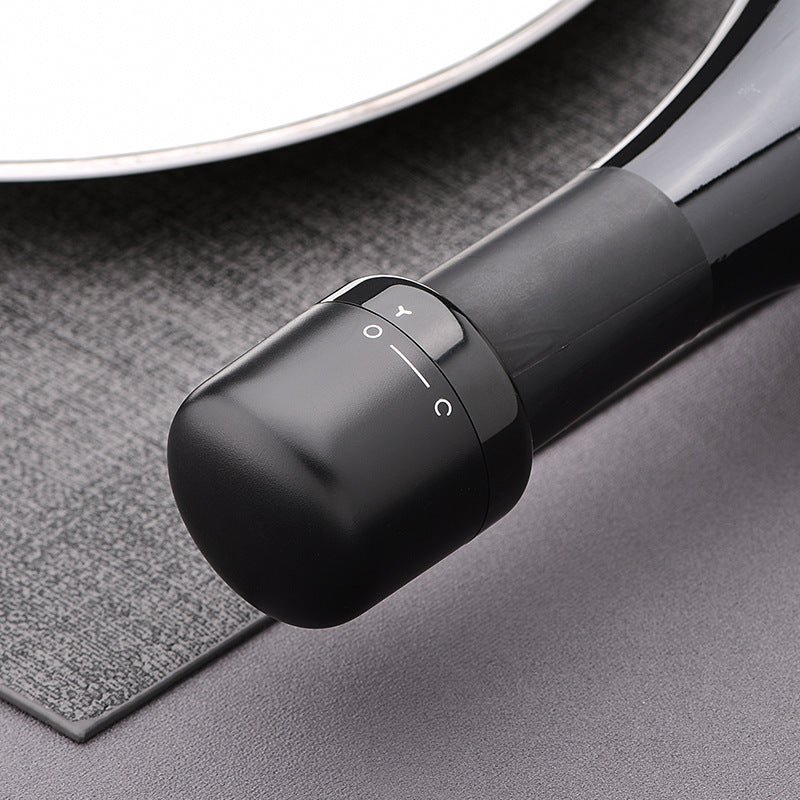 Tampão a Vácuo para Vinho e Champanhe - Selador Hermético Reutilizável Twist-Lock