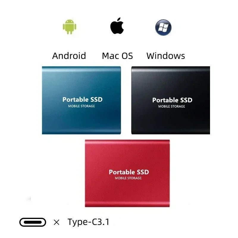 SSD de alta velocidade para portáteis e PC