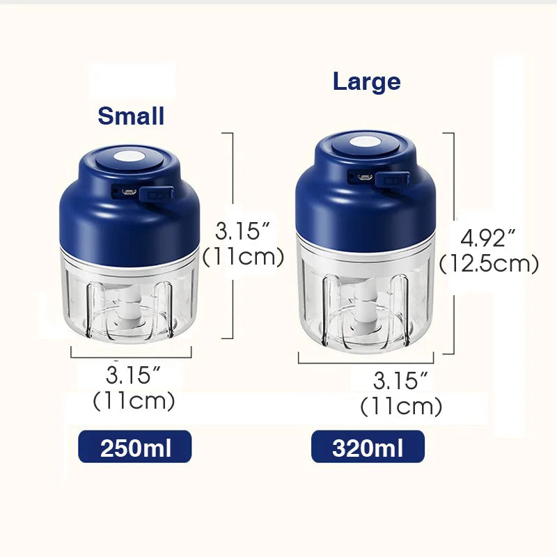 ChopMate – Mini picadora elétrica de legumes
