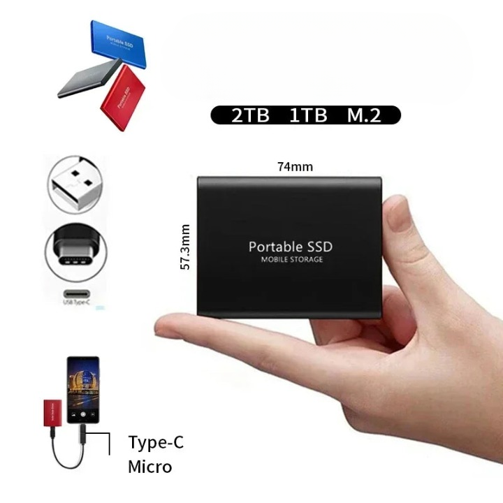 SSD de alta velocidade para portáteis e PC