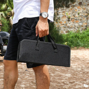 Conjunto de 18 peças - Ferramentas de BBQ em aço inoxidável