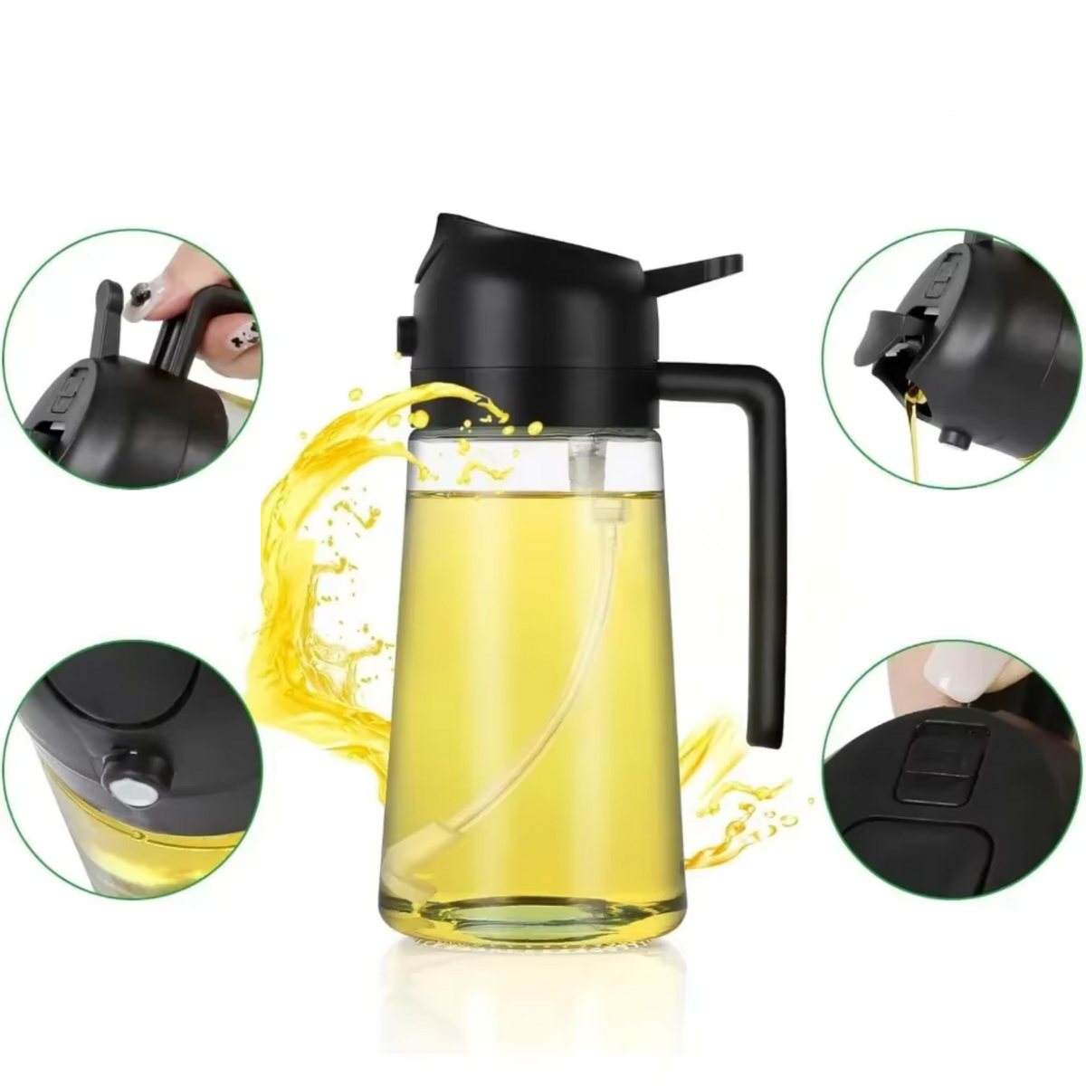 BBQ mist - spray de azeite 2 em 1