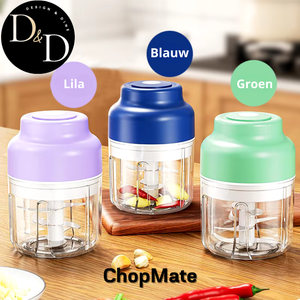 ChopMate – Mini picadora elétrica de legumes