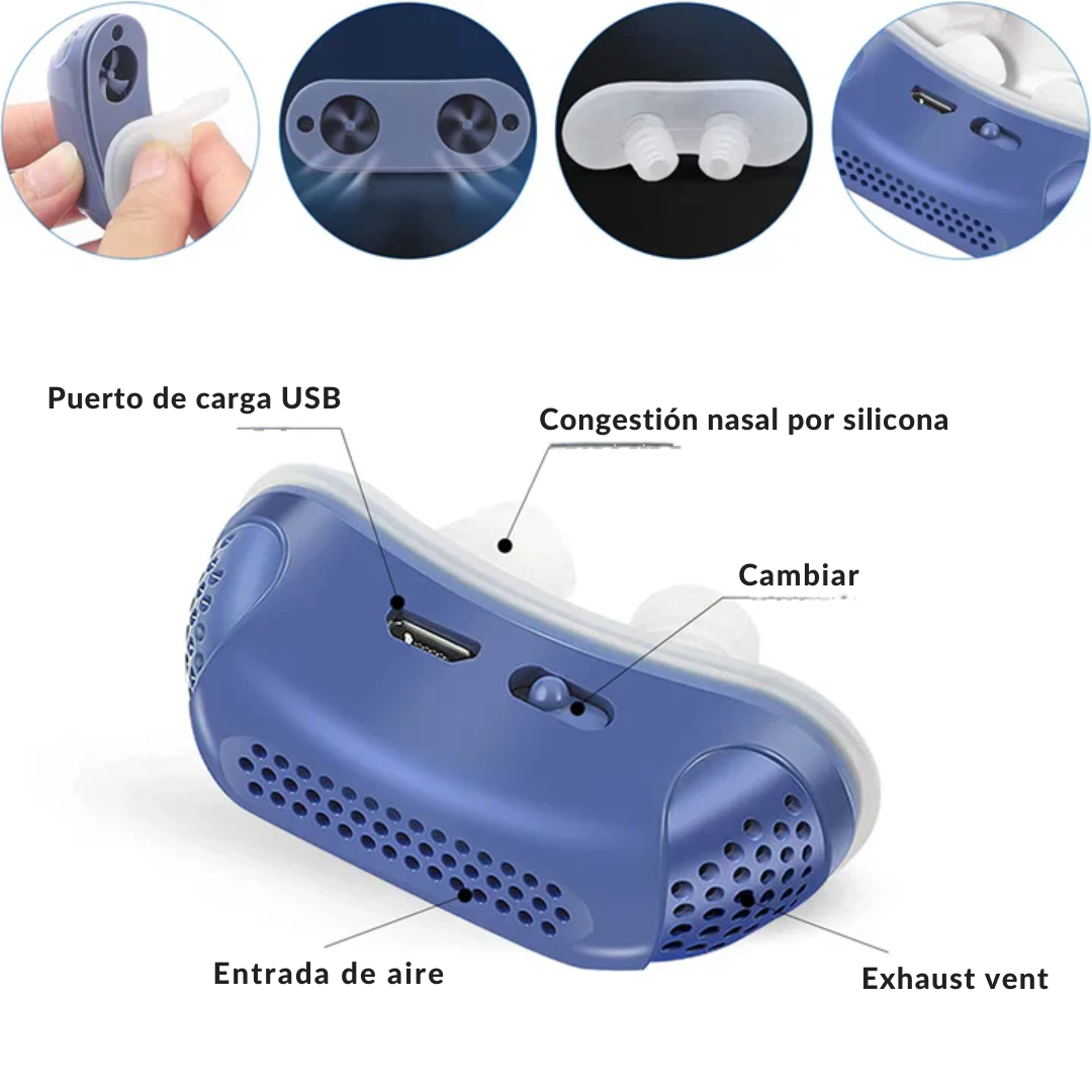 CPAP Portátil para Roncos e Apneia do Sono
