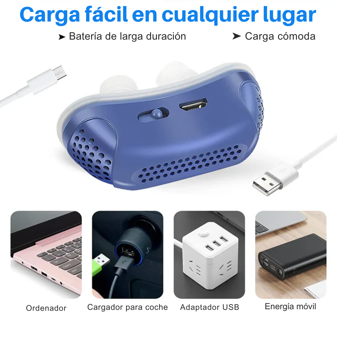 CPAP Portátil para Roncos e Apneia do Sono