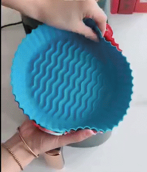 ChefFlex – Recipientes de silicone reutilizáveis para fritadeira de ar