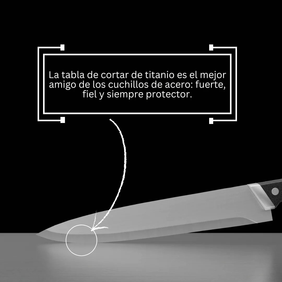 TitanSlice - Tábua de cortar de titânio