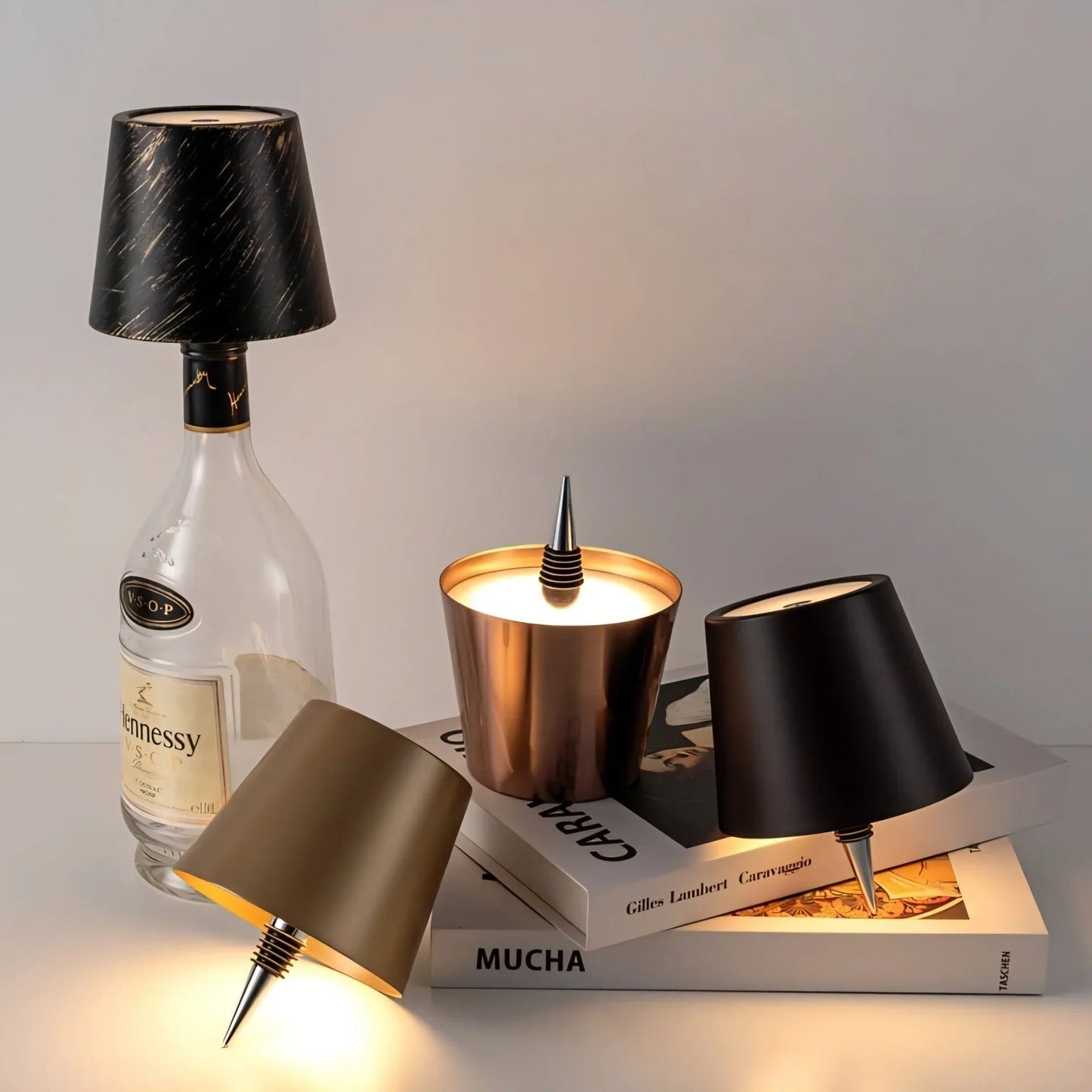 Luminella | Lâmpada Decorativa para Garrafas Recarregável sem Fios