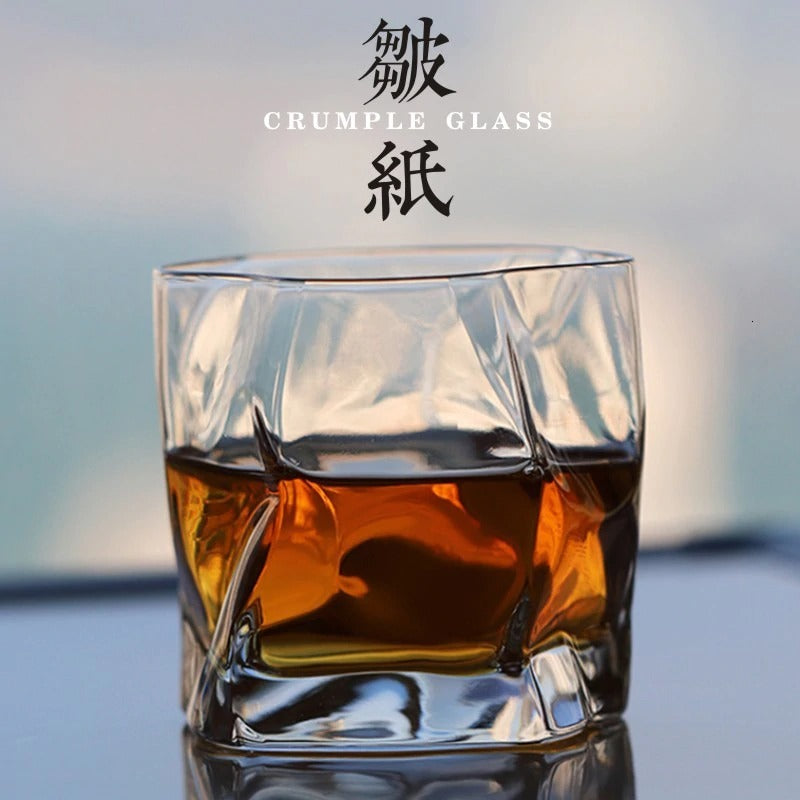 Crumple - Copo de Whisky Japonês
