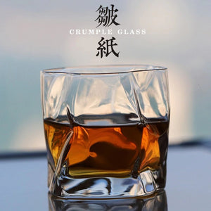Crumple - Copo de Whisky Japonês