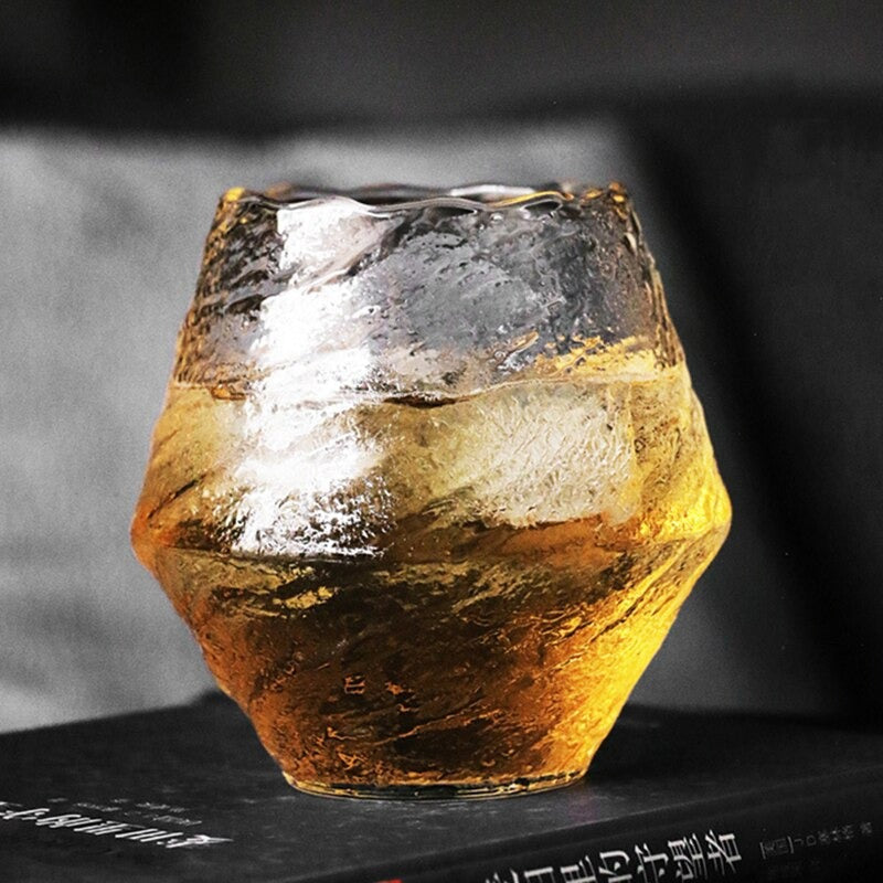 Suisei - Vaso de Whisky Japonês Feito à Mão EDO
