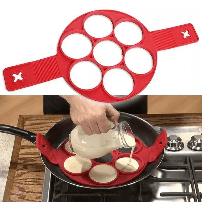 Poffer de Pof - Molde de poffertjes de silicone